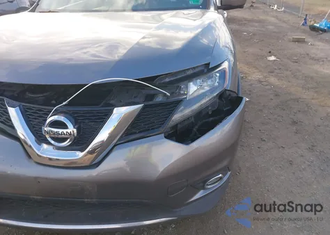 2016 Nissan Rogue Sl из США, поврежденный, VIN KNMAT2MT9GP676198